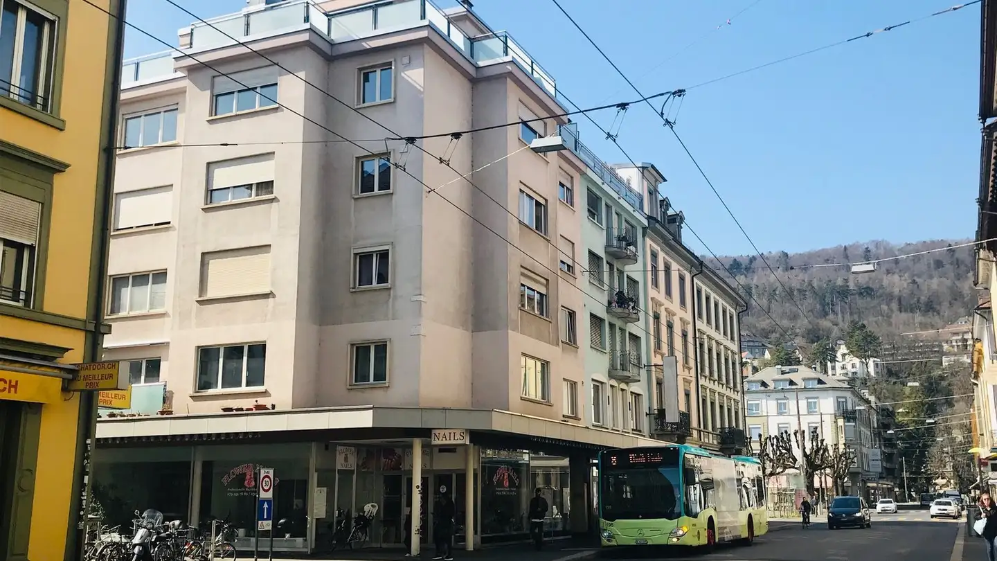 Attique à louer - Rue Centrale / Zentralstrasse 28, 2502 Biel/Bienne