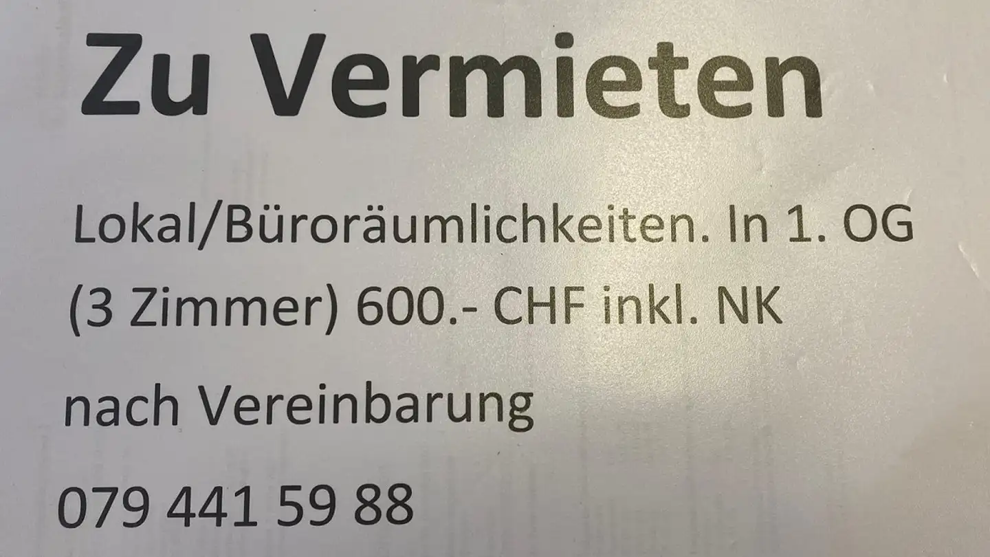 Wohnung mieten - Gossauerstrasse 19, 9100 Herisau