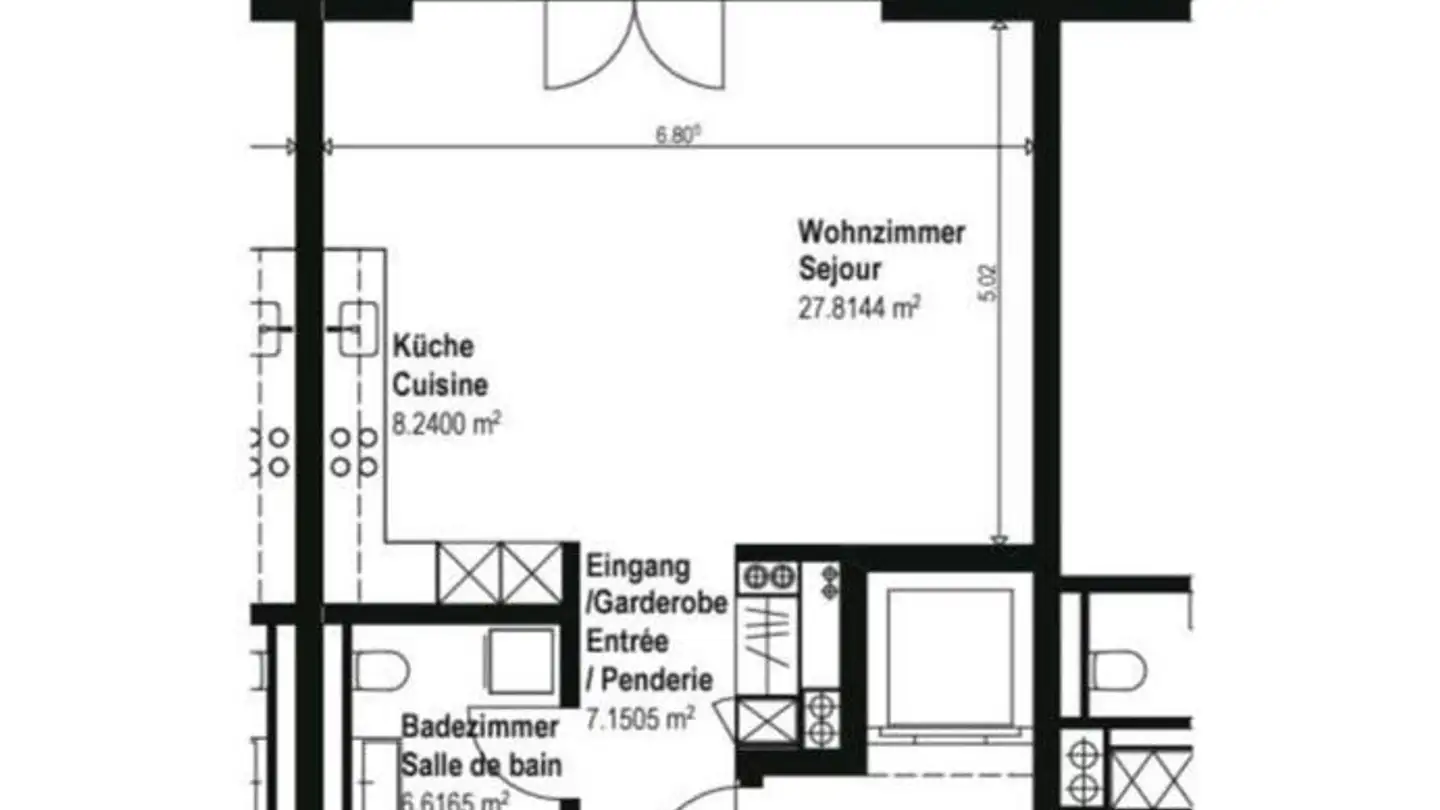 Appartement à louer - Chännelmattstrasse 45, 3186 Düdingen - Photo 2