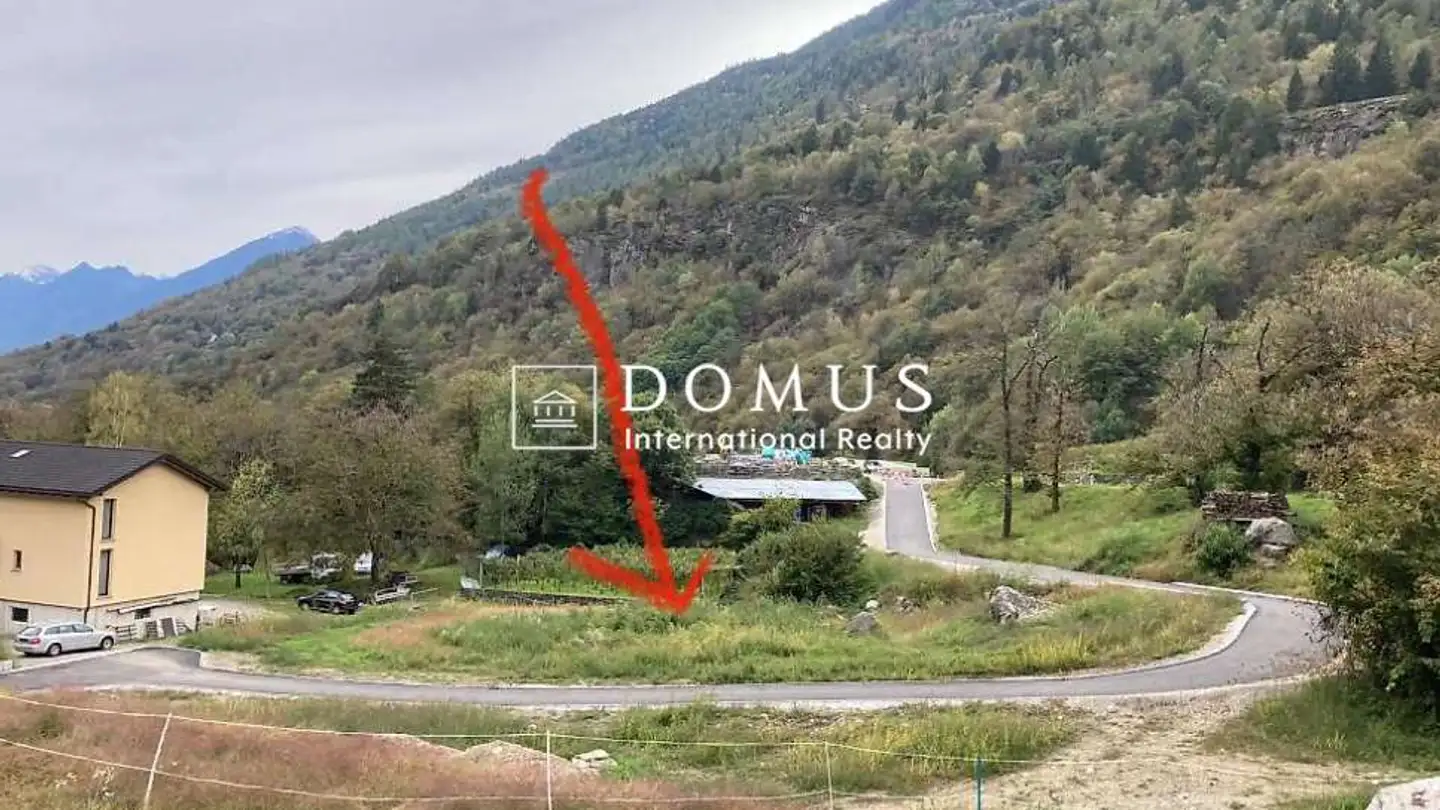 Terrain constructible à vendre - 6721 Ludiano