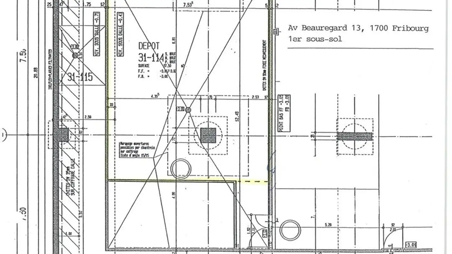 Spazio di archiviazione in affitto - 1700 Fribourg