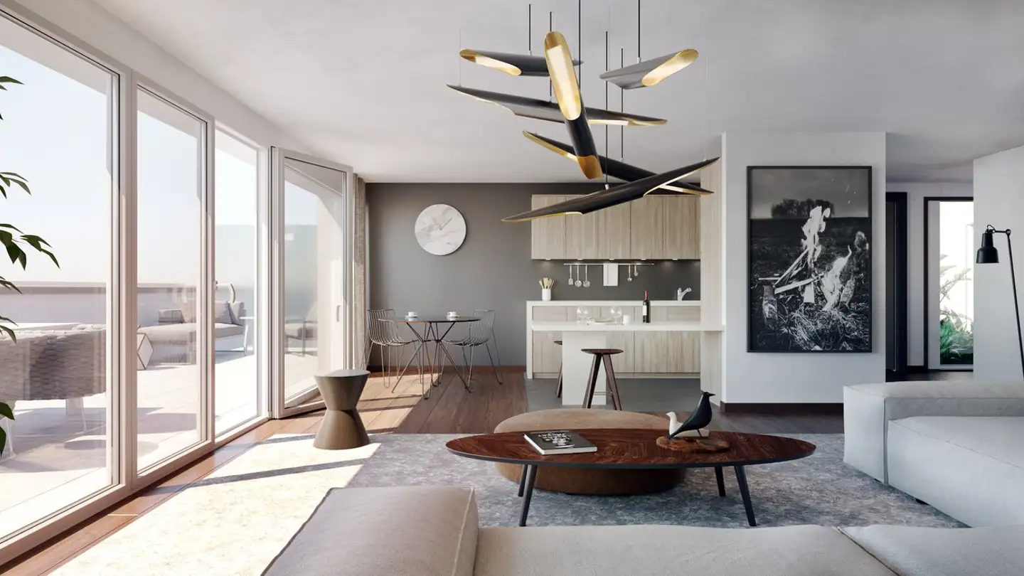 Penthouse for rent - Route De La Clochatte 106g, 1052 Le Mont-sur-Lausanne - Photo 4