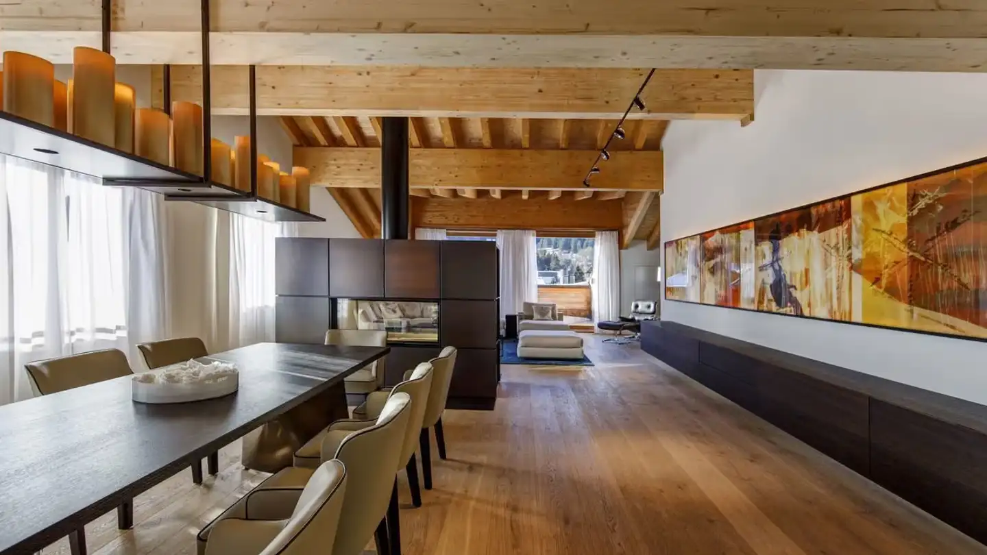 Attique à vendre - Voa Pintga 2b, 7078 Lenzerheide/Lai