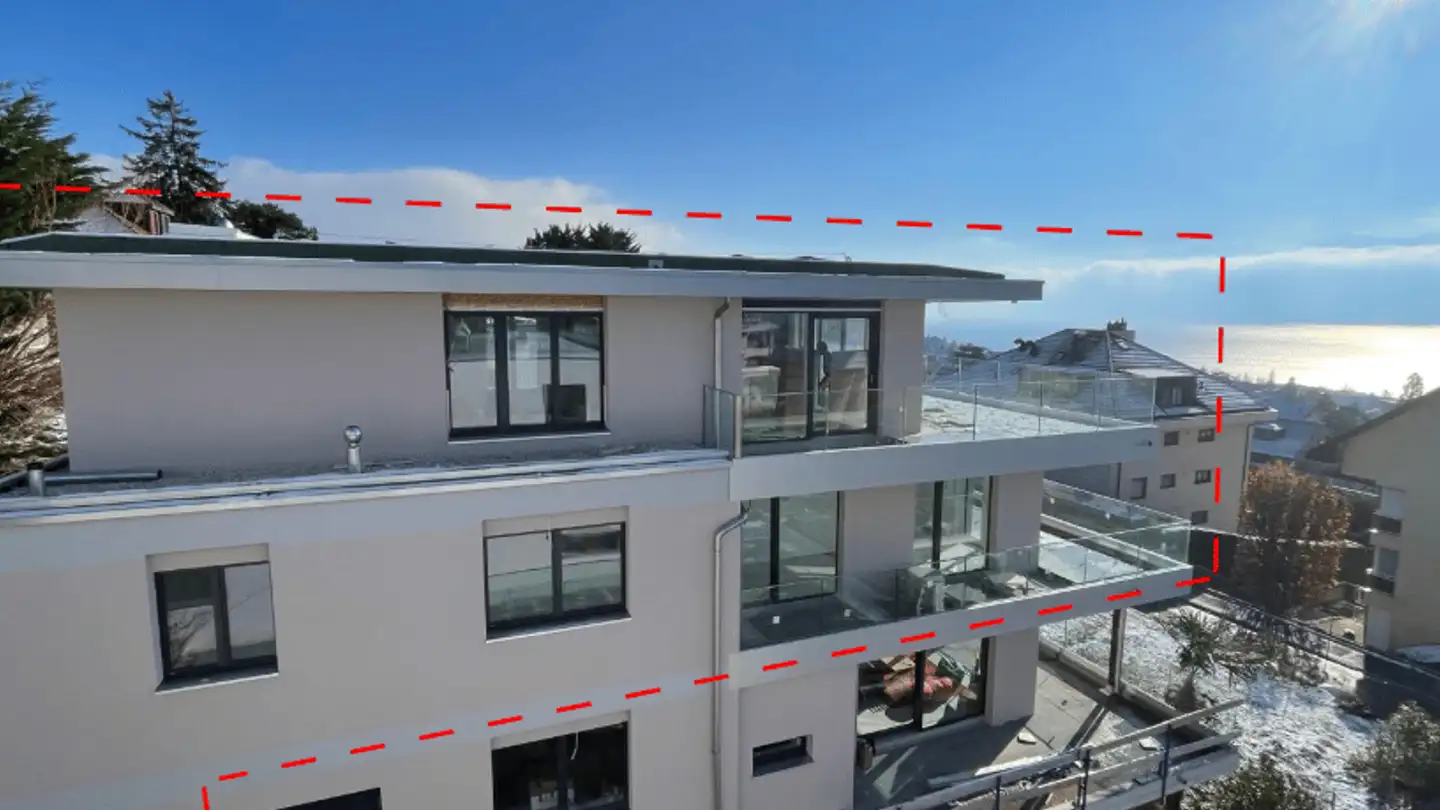 Wohnung mieten - Chemin De Villardiez 8, 1009 Pully