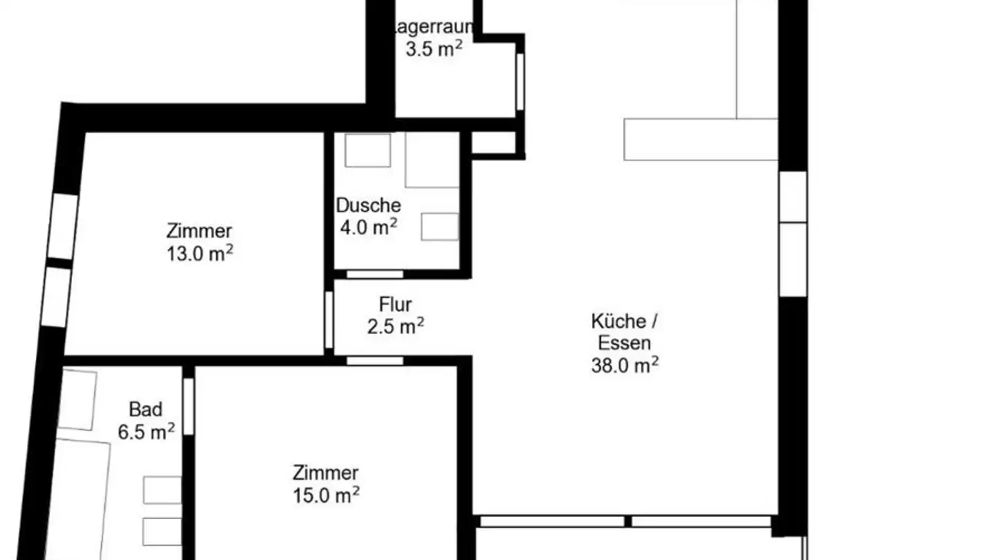 Apartment for rent - Via Brenno Bertoni 1, 6500 Bellinzona - Photo 2