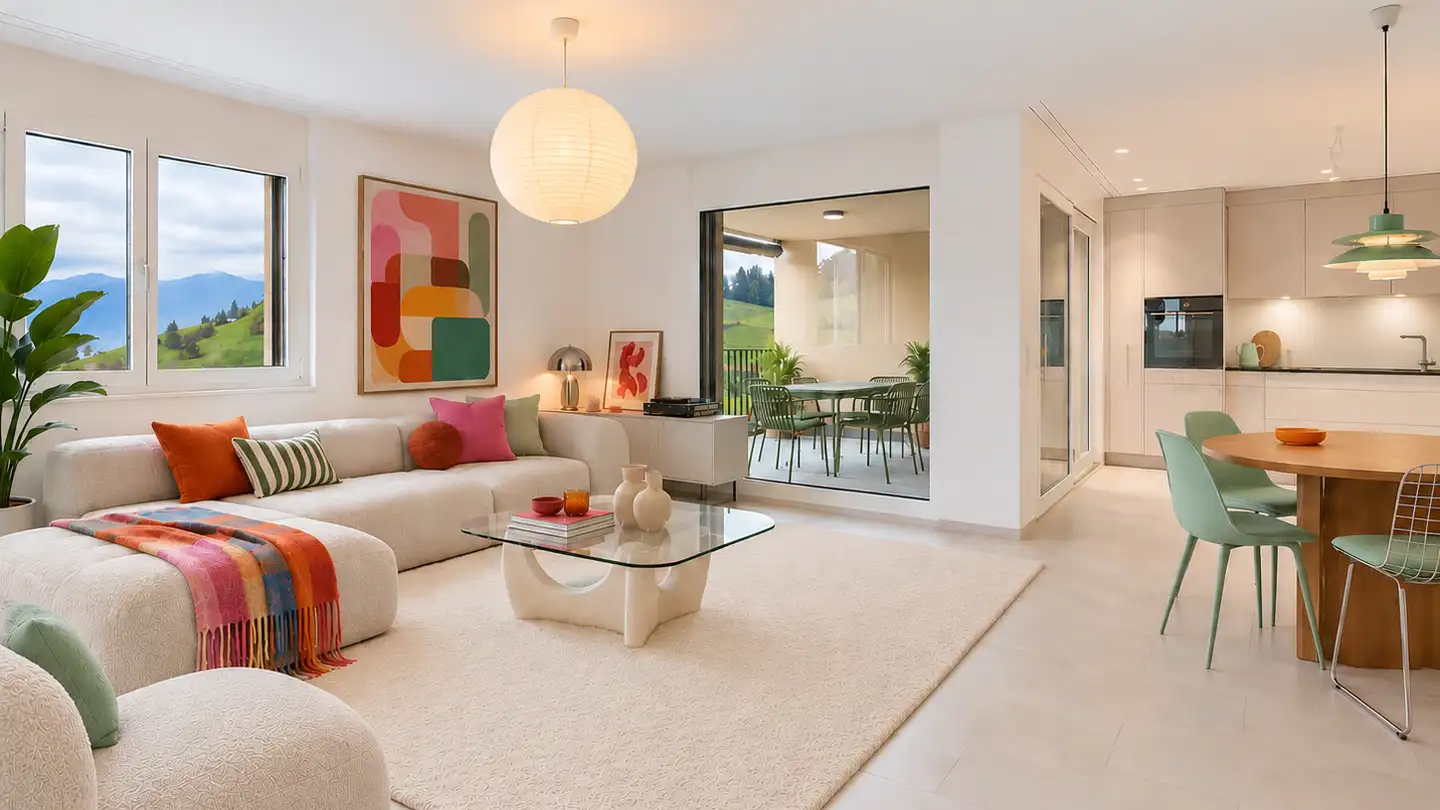 Wohnung mieten - Steigenstrasse 5, 8638 Goldingen - Foto 2