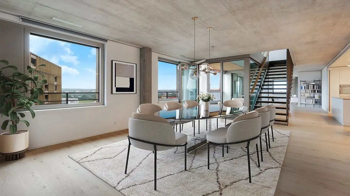 Duplex for rent - Leutschenbachstrasse 46, 8050 Zürich