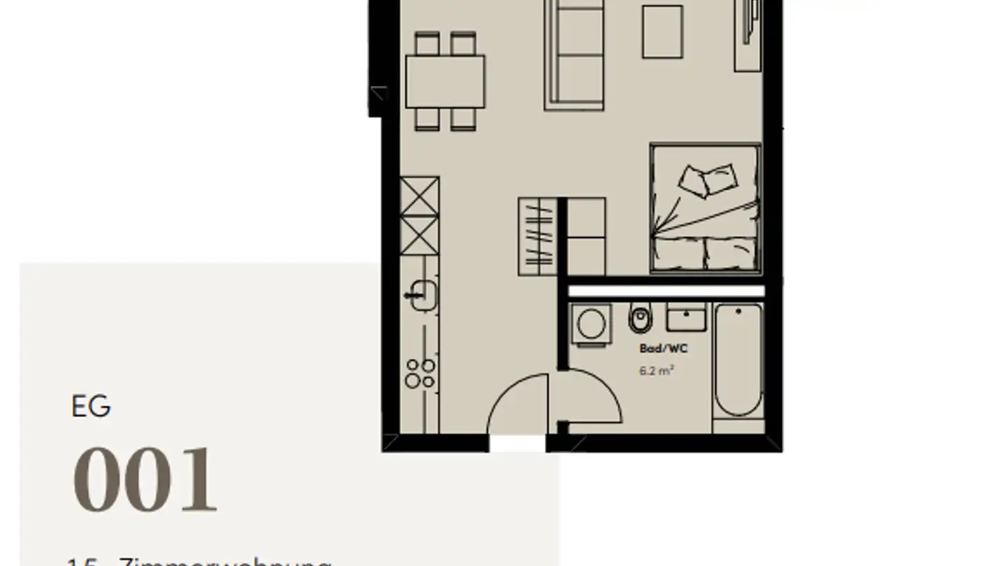 Wohnung mieten - Dachslenbergstrasse, 8180 Bülach - Foto 4