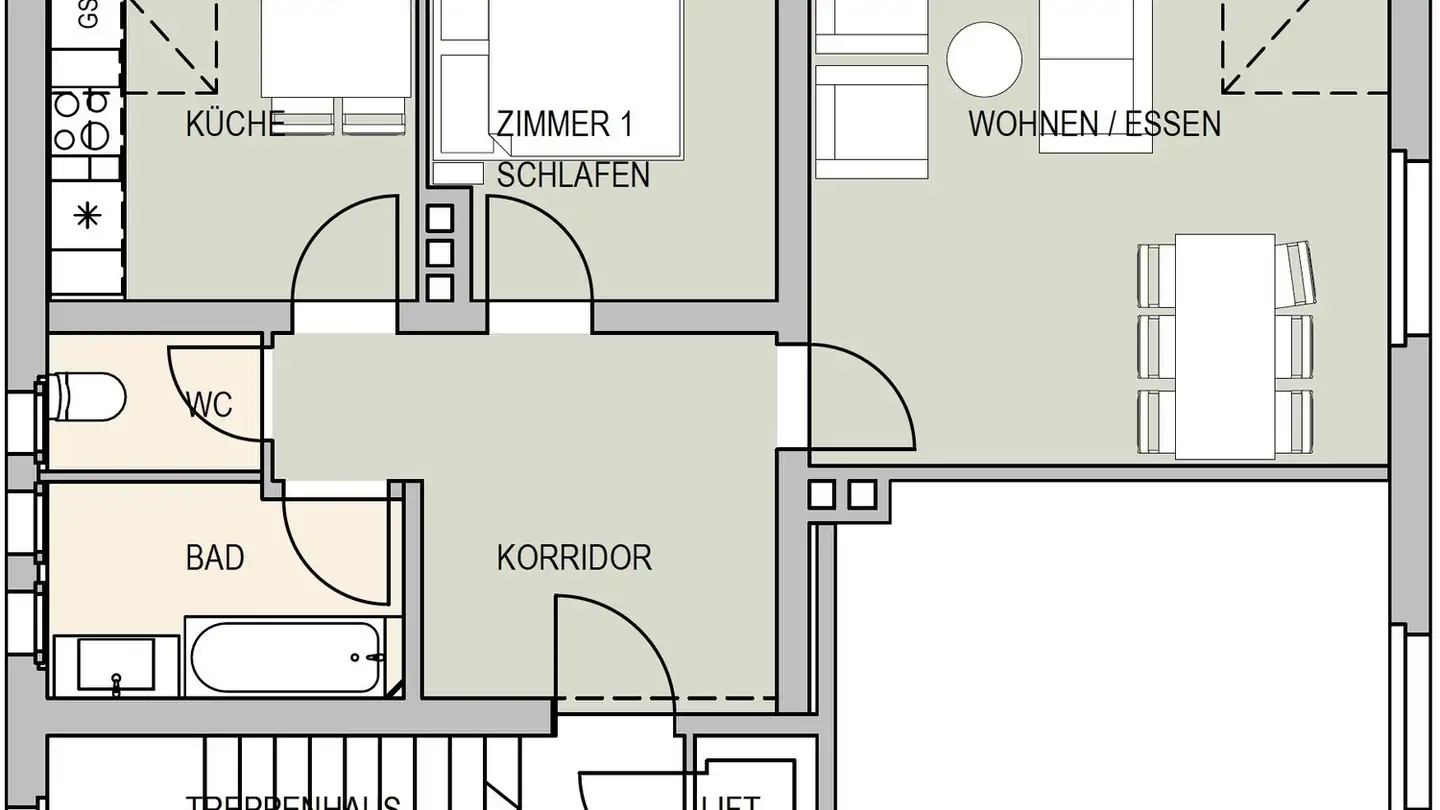 Appartement à louer - Forchstrasse 152, 8032 Zürich - Photo 3