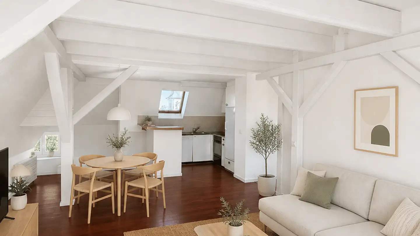 Attic flat for rent - Zugerstrasse 4, 5620 Bremgarten AG - Photo 4