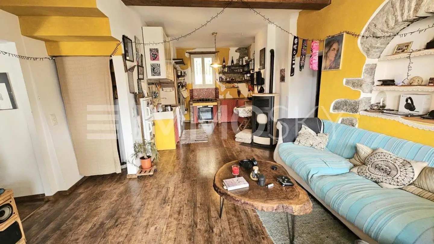 Maison individuelle à vendre - 6981 Bedigliora