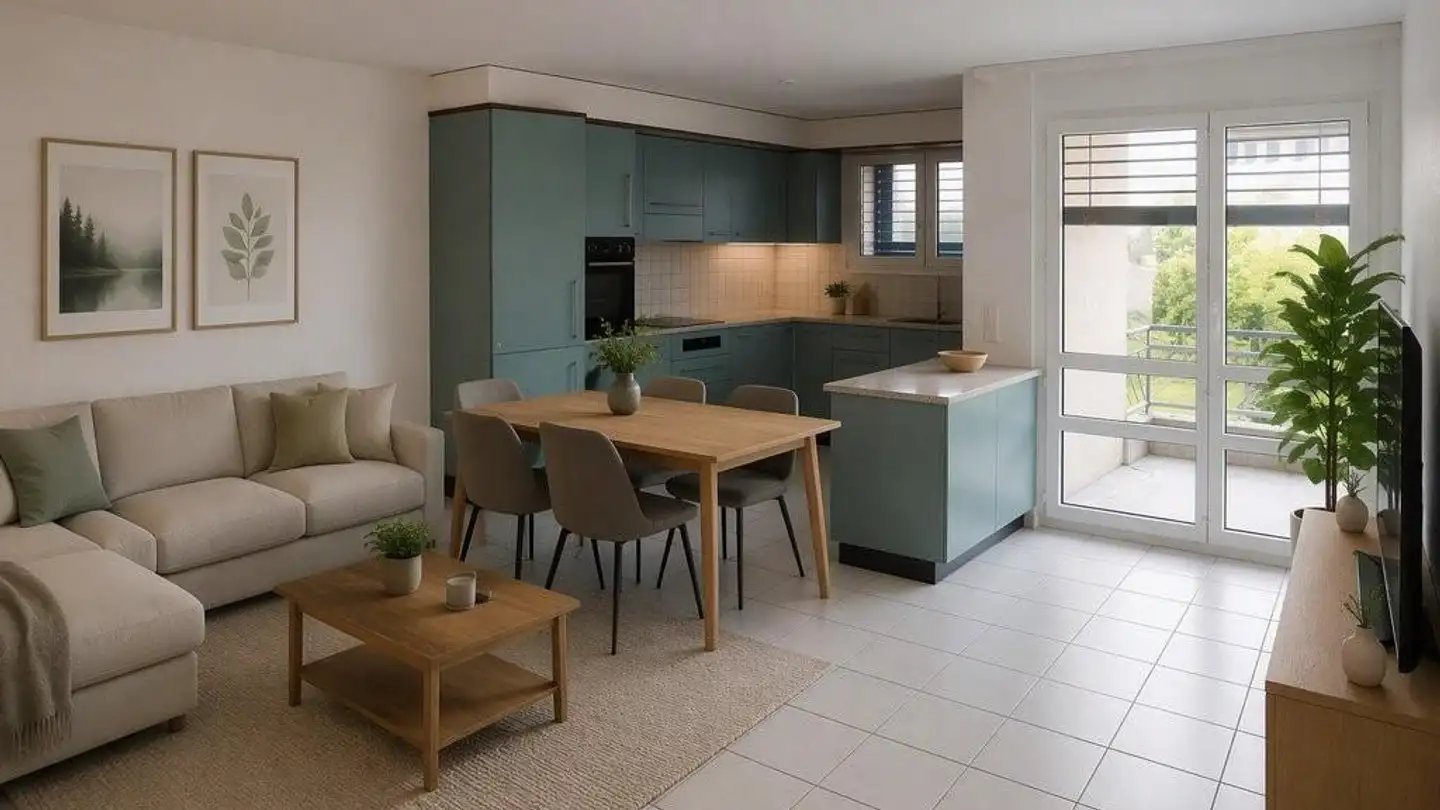 Apartment for rent - Route Du Centre 52, 1723 Marly - Photo 2