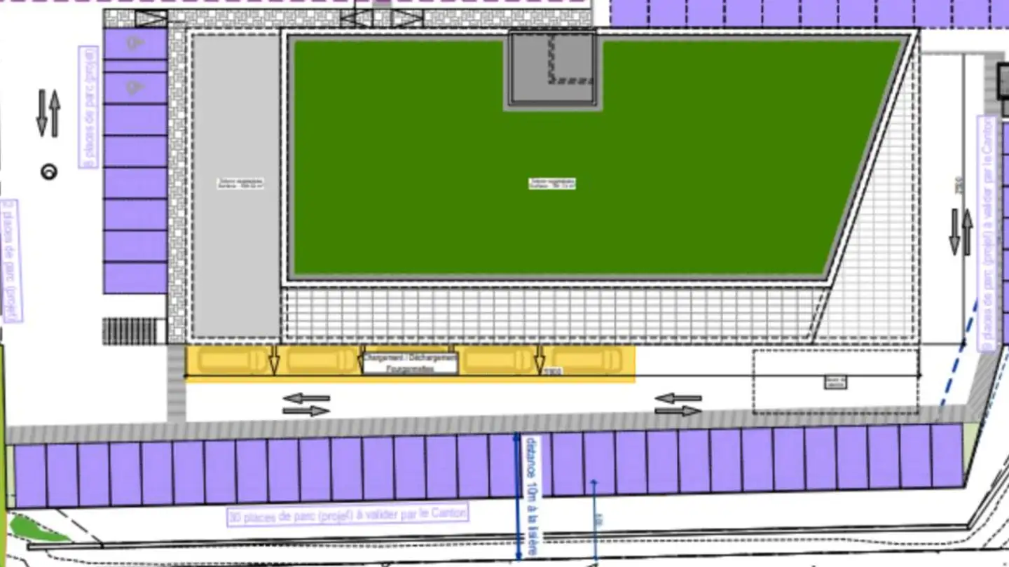 Industrial property for rent - 1030 Bussigny