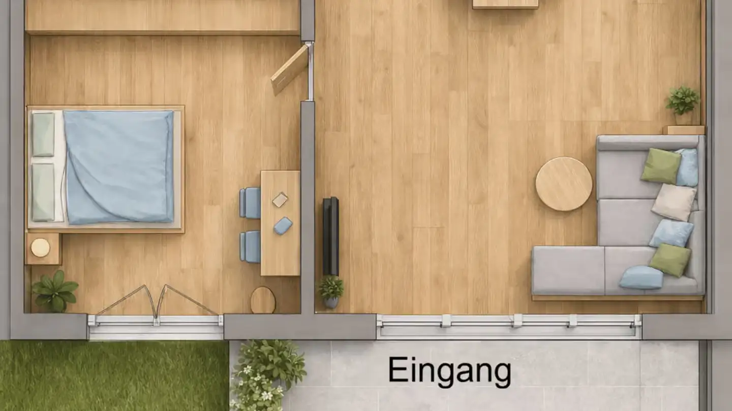 Appartement à louer - Grüttweg 15, 5415 Nussbaumen AG - Photo 4