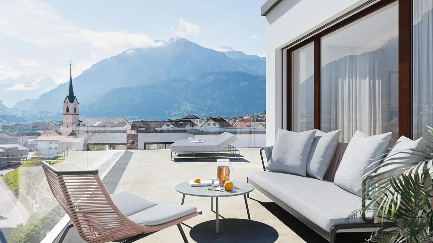 Attique à vendre - Kirchenstutz 4, 7408 Cazis