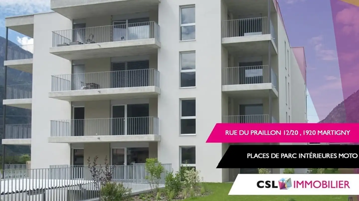 Garage singolo in affitto - Rue Du Praillon, 1920 Martigny