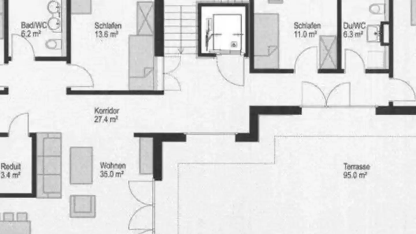 Attico in affitto - Voräckerweg 2, 8905 Arni AG - Foto 4