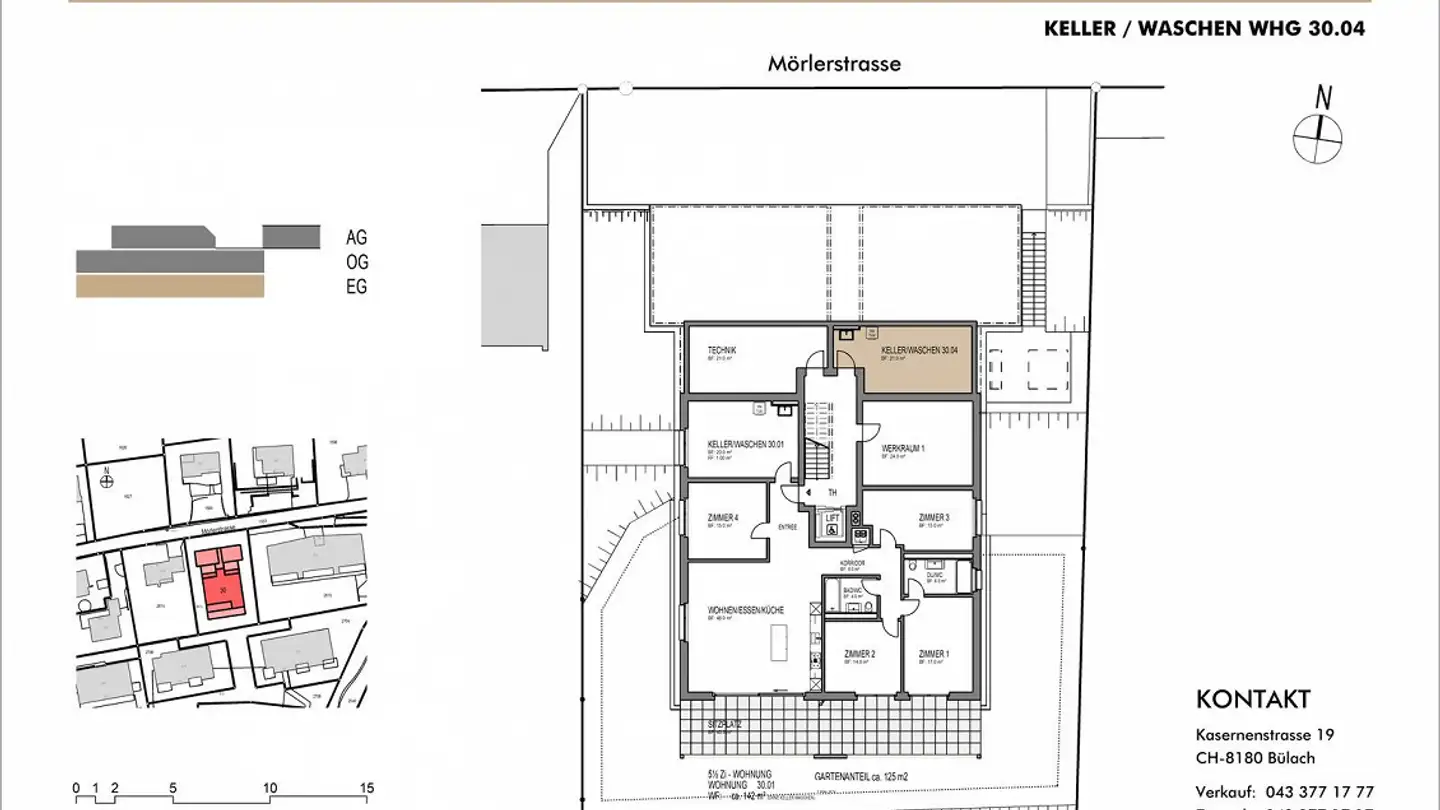 Terrassenwohnung kaufen - Mörlerstrasse 30, 8248 Uhwiesen - Foto 4
