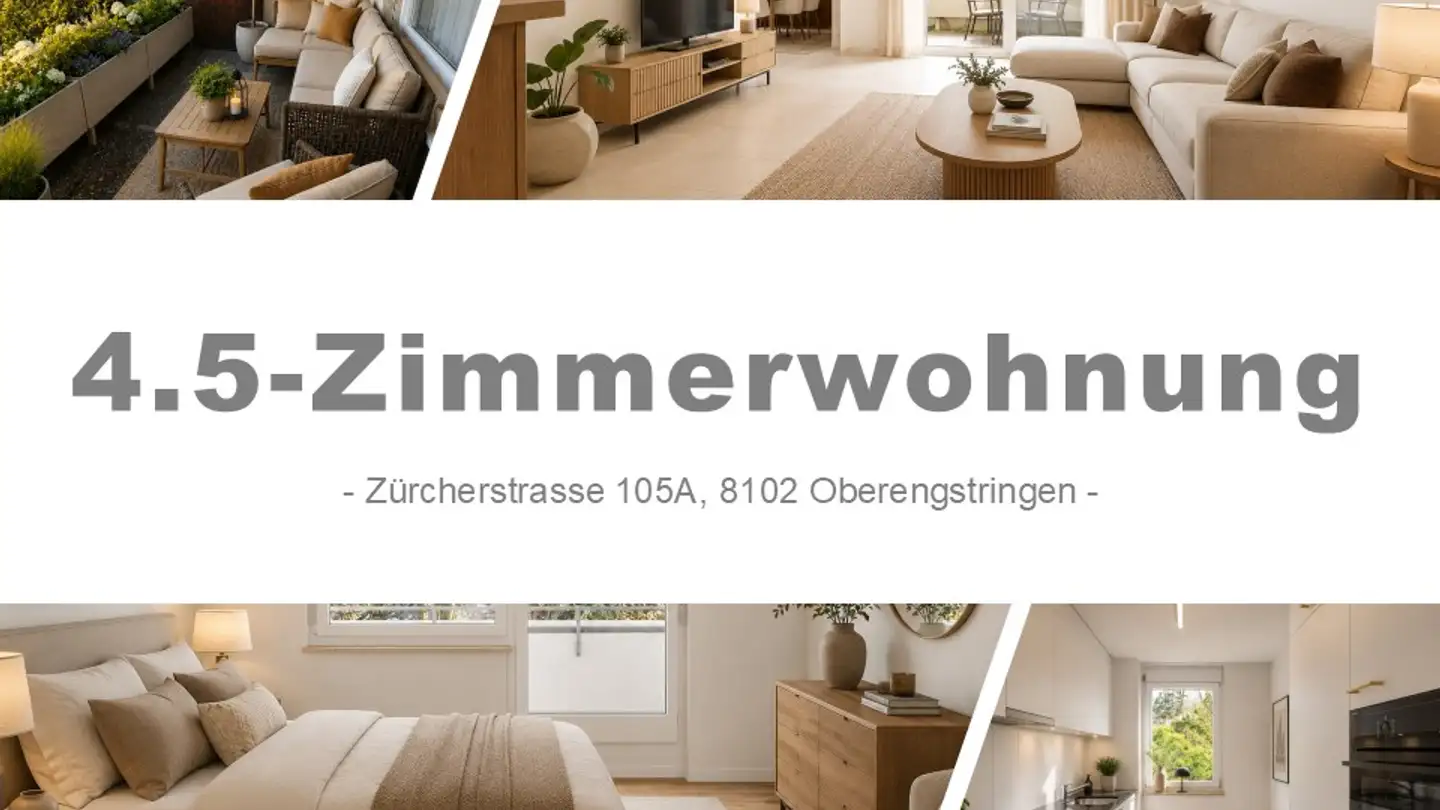 Appartement à louer - Zürcherstrasse 105a, 8102 Oberengstringen