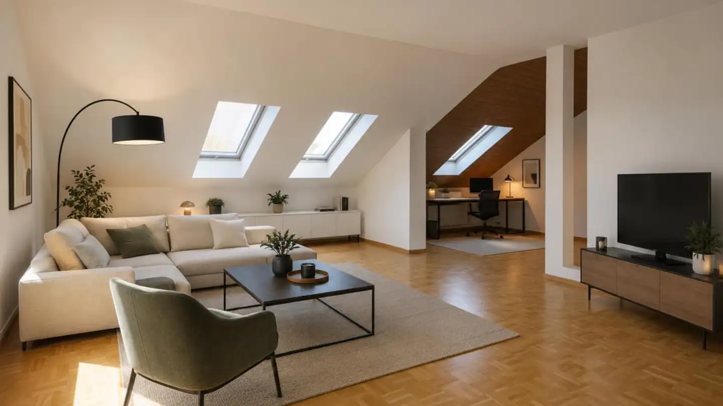 Attic flat for rent - Langegasse 32, 4104 Oberwil BL