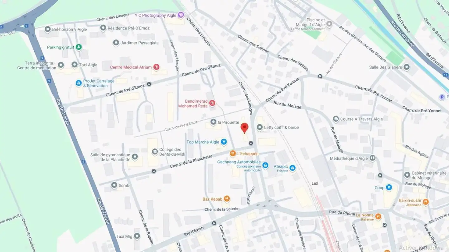 Wohnung mieten - Chemin Des Lieugex 13, 1860 Aigle - Foto 3