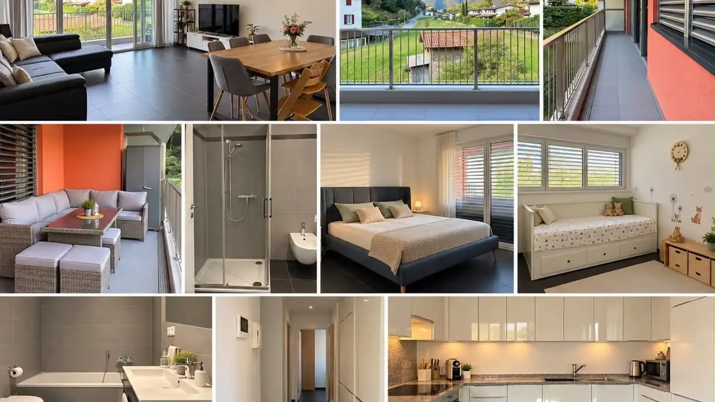 Wohnung mieten - Via Cantonale 50, 6918 Figino