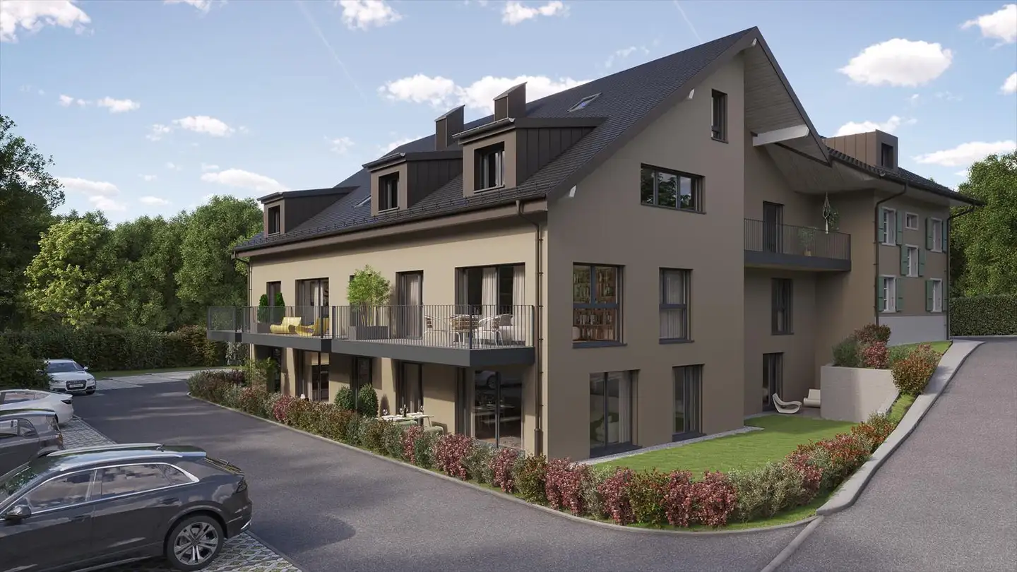 Appartement en terrasse à vendre - Chemin De La Poya 6, 1610 Oron-la-Ville