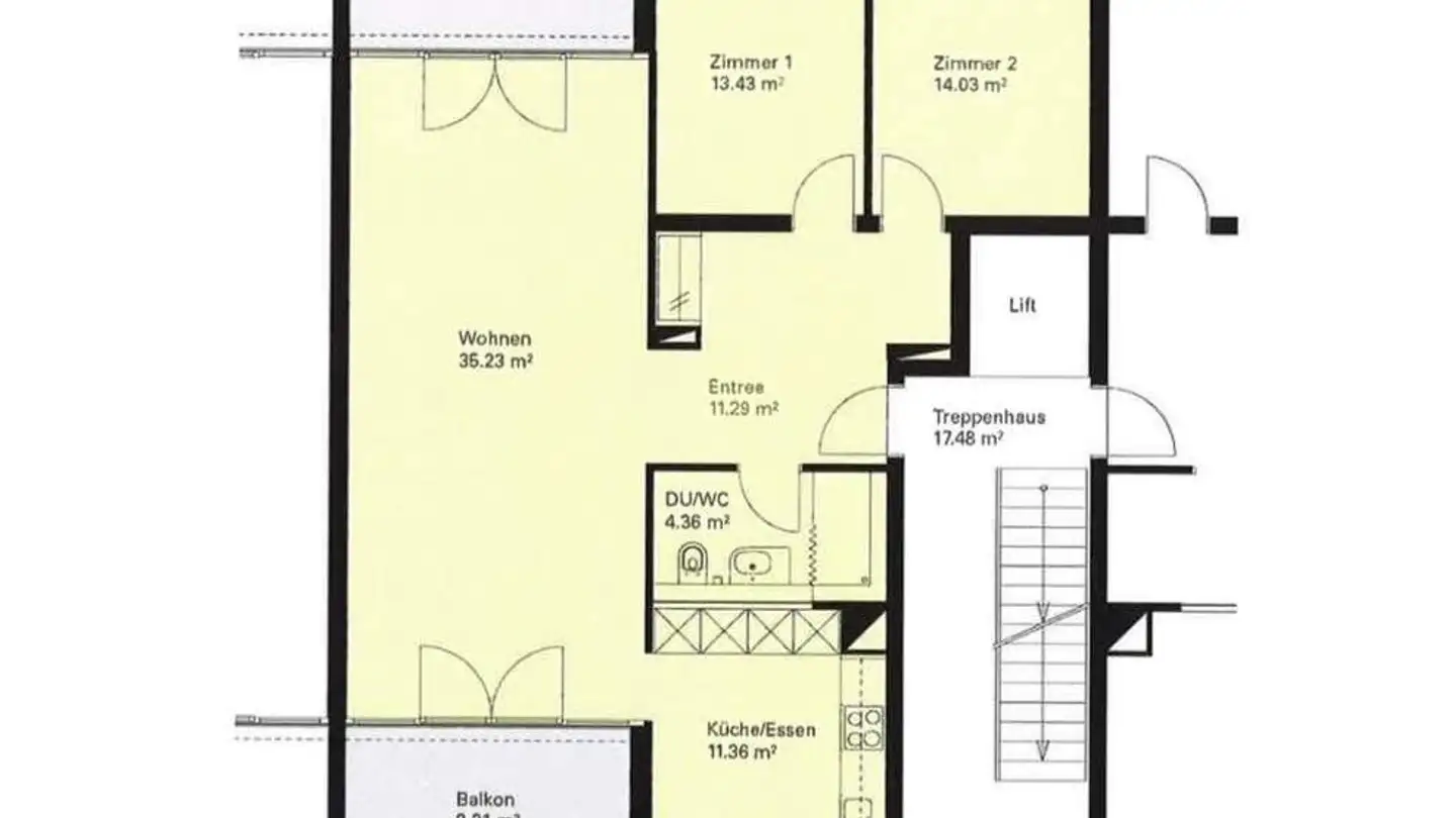 Zimmer mieten - Ofenstrasse 42, 4123 Allschwil - Foto 2