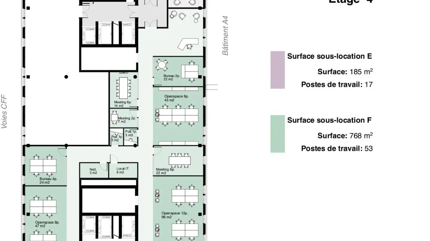 Bureau à louer - 1219 Châtelaine - Photo 4