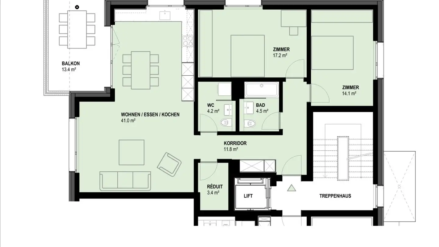 Appartamento in affitto - Rötiweg 1, 2545 Selzach - Photo 4