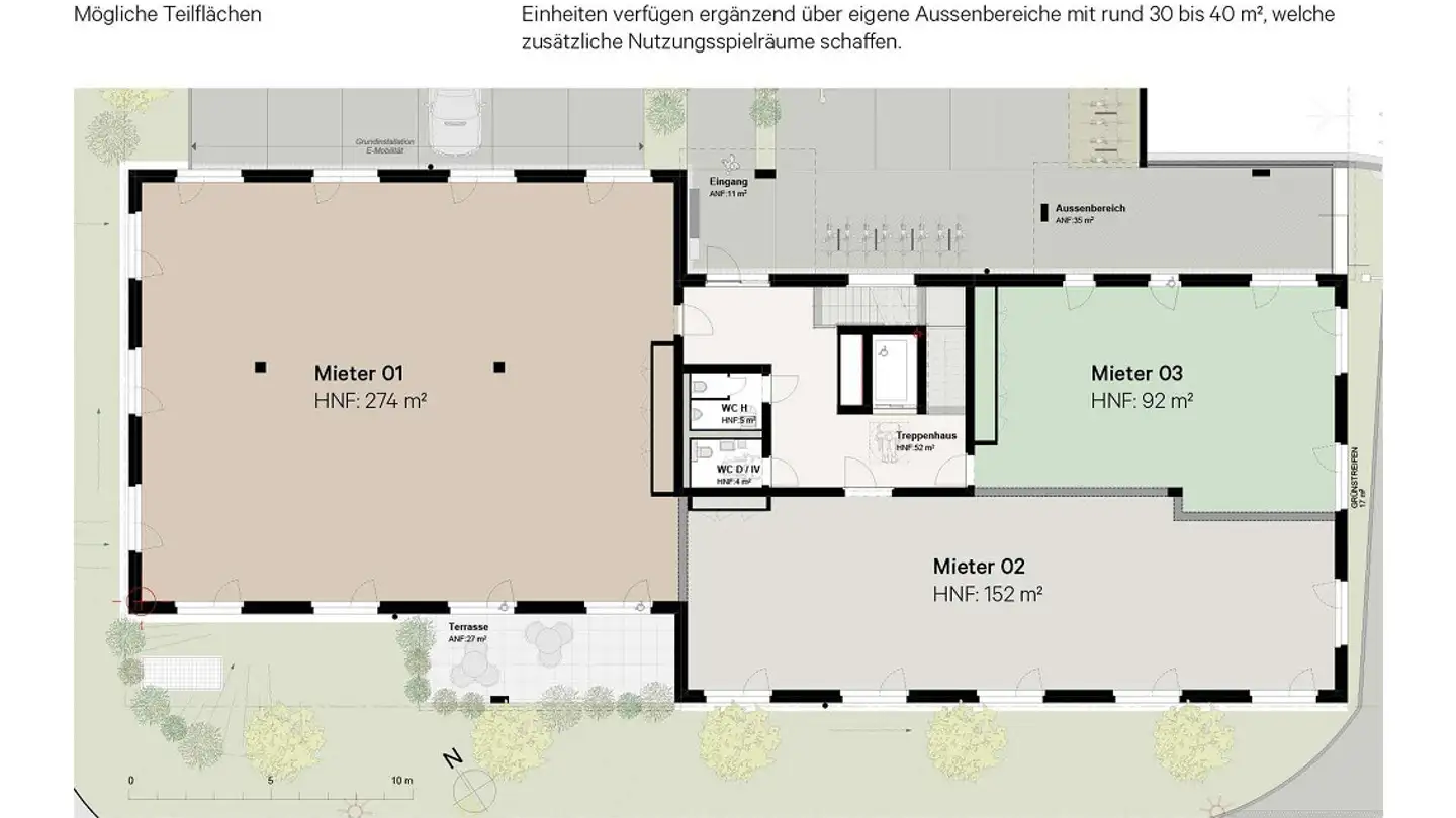 Spazio ufficio in affitto - Lukasstrasse 21, 9008 St. Gallen - Foto 3