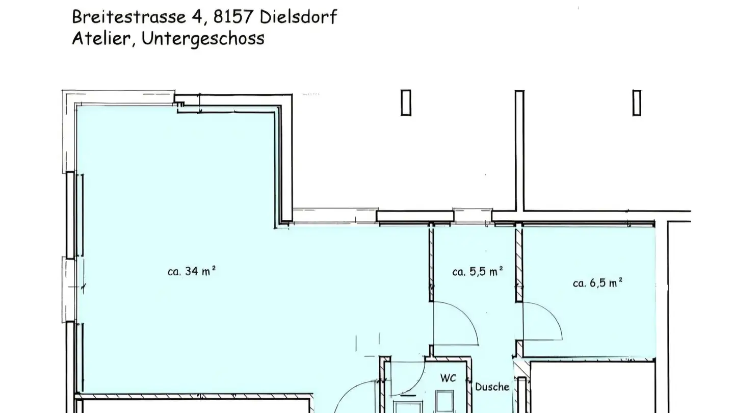 Commercial à louer - Breitestrasse 4, 8157 Dielsdorf - Photo 2