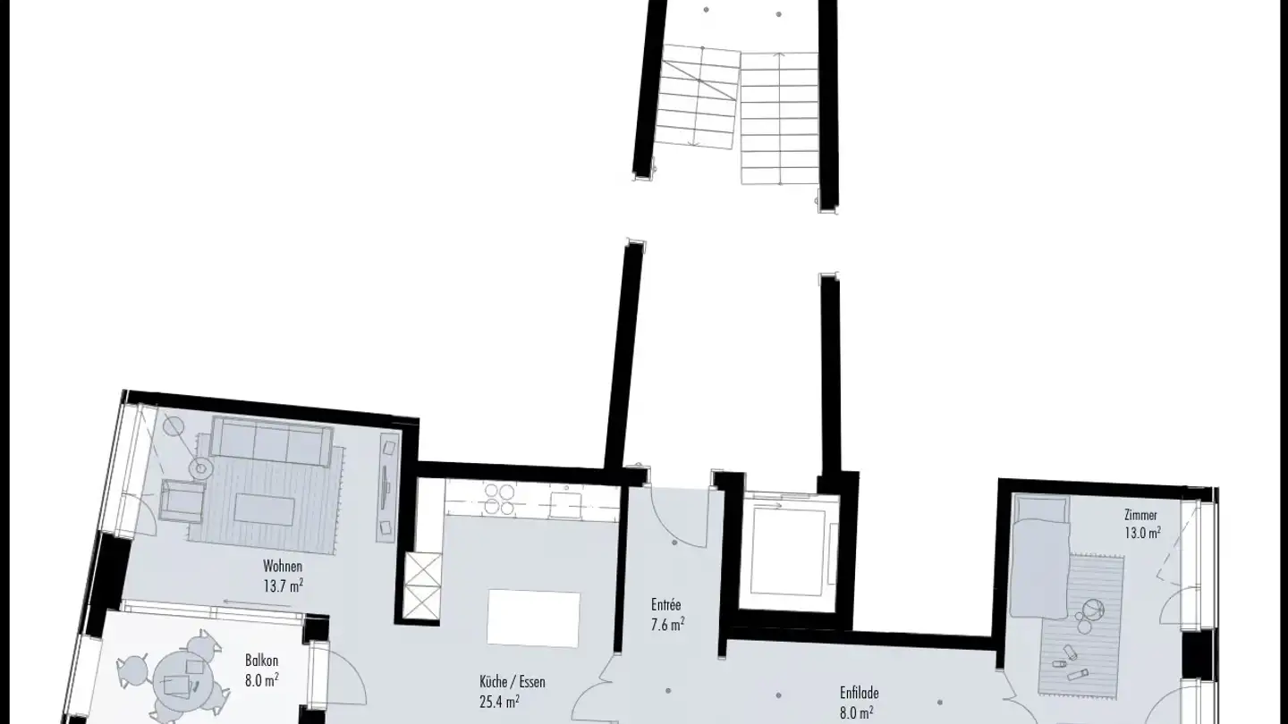 Appartement à louer - Wydäckerring 63, 8047 Zürich