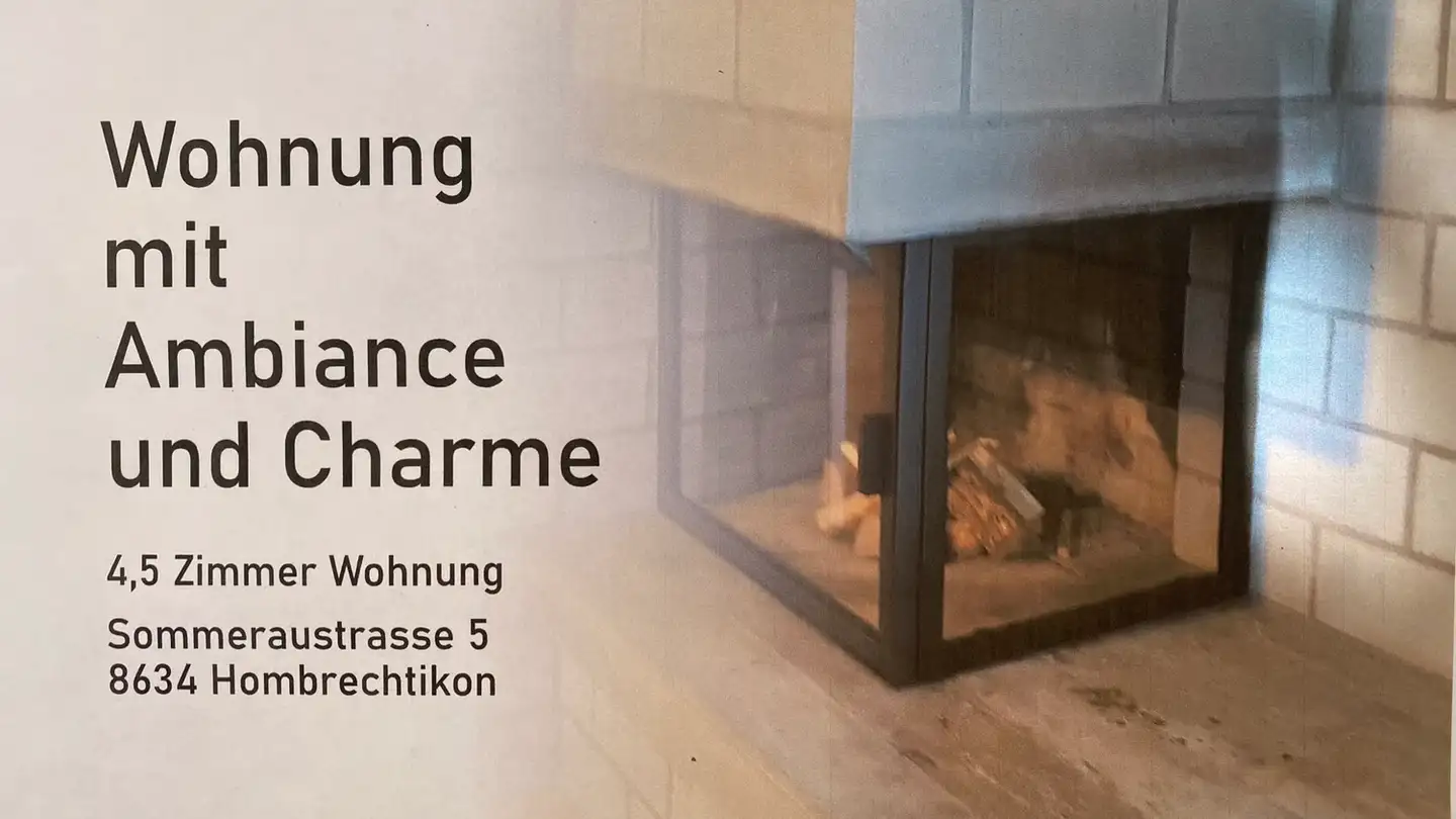 Apartment for rent - Sommeraustrasse 5, 8634 Hombrechtikon