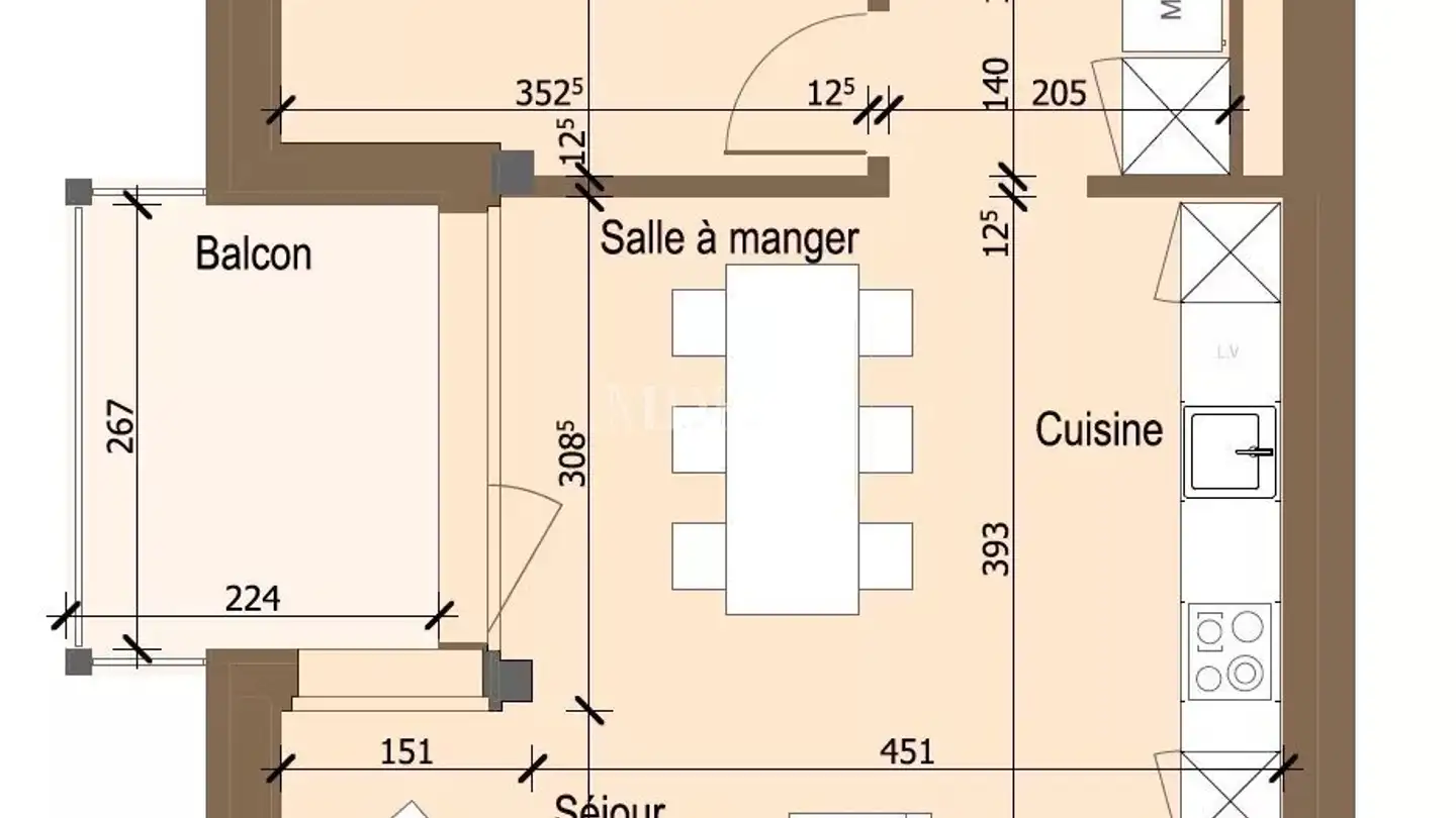Appartement à louer - 1868 Collombey - Photo 3