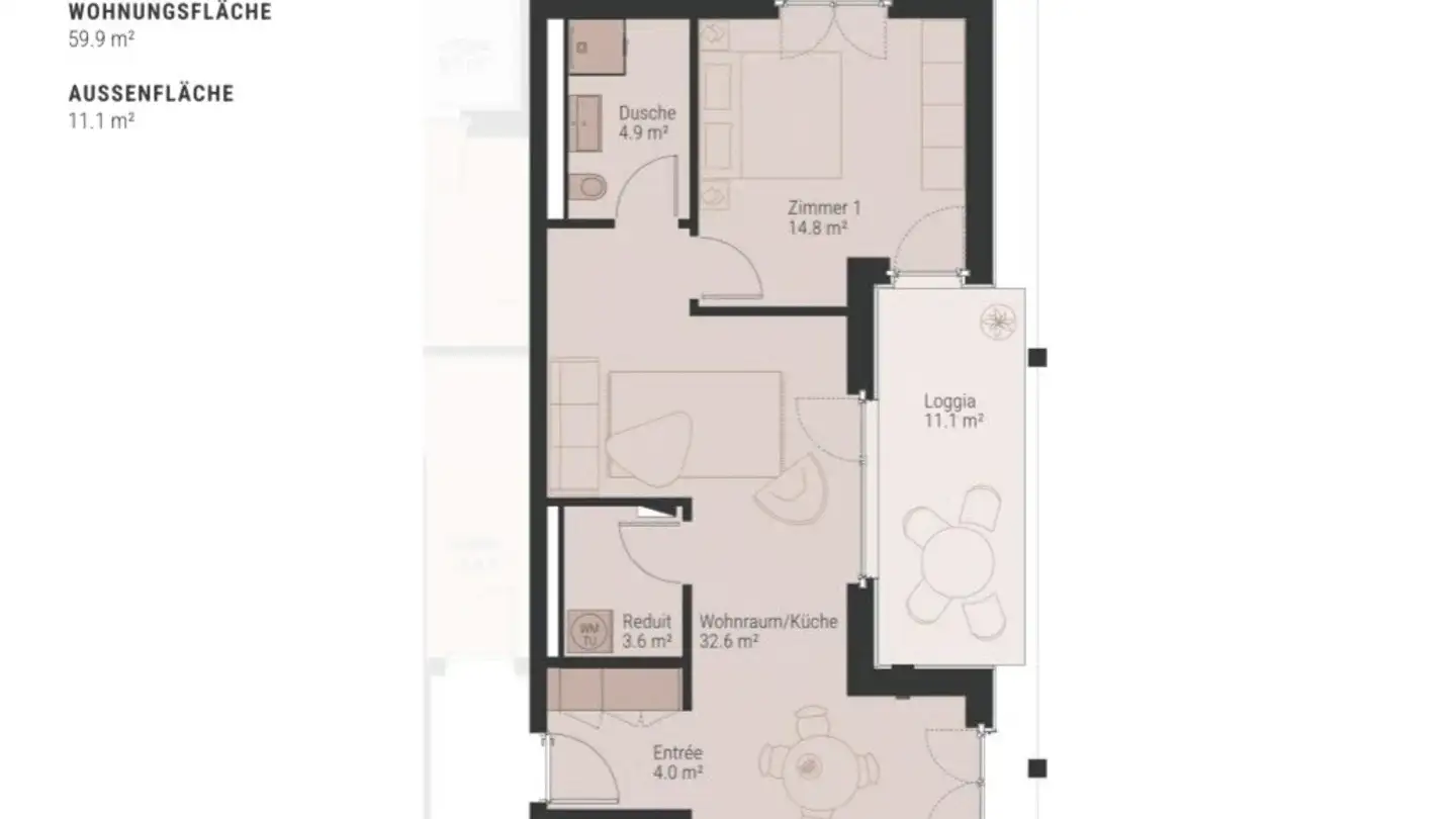Appartement à louer - Krokusweg 6, 8307 Effretikon - Photo 2
