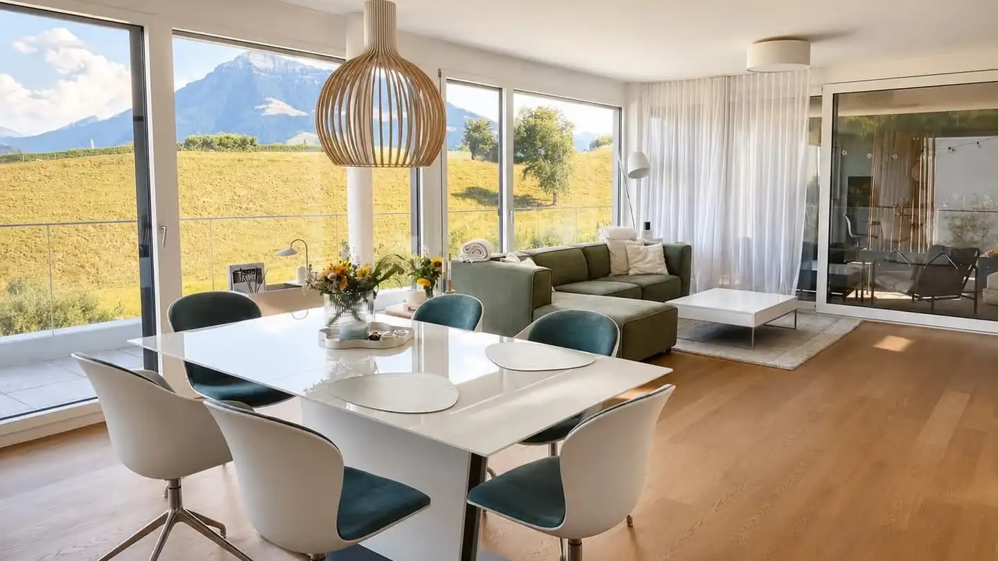 Appartement en terrasse à louer - Rütirainstrasse 14, 6344 Meierskappel