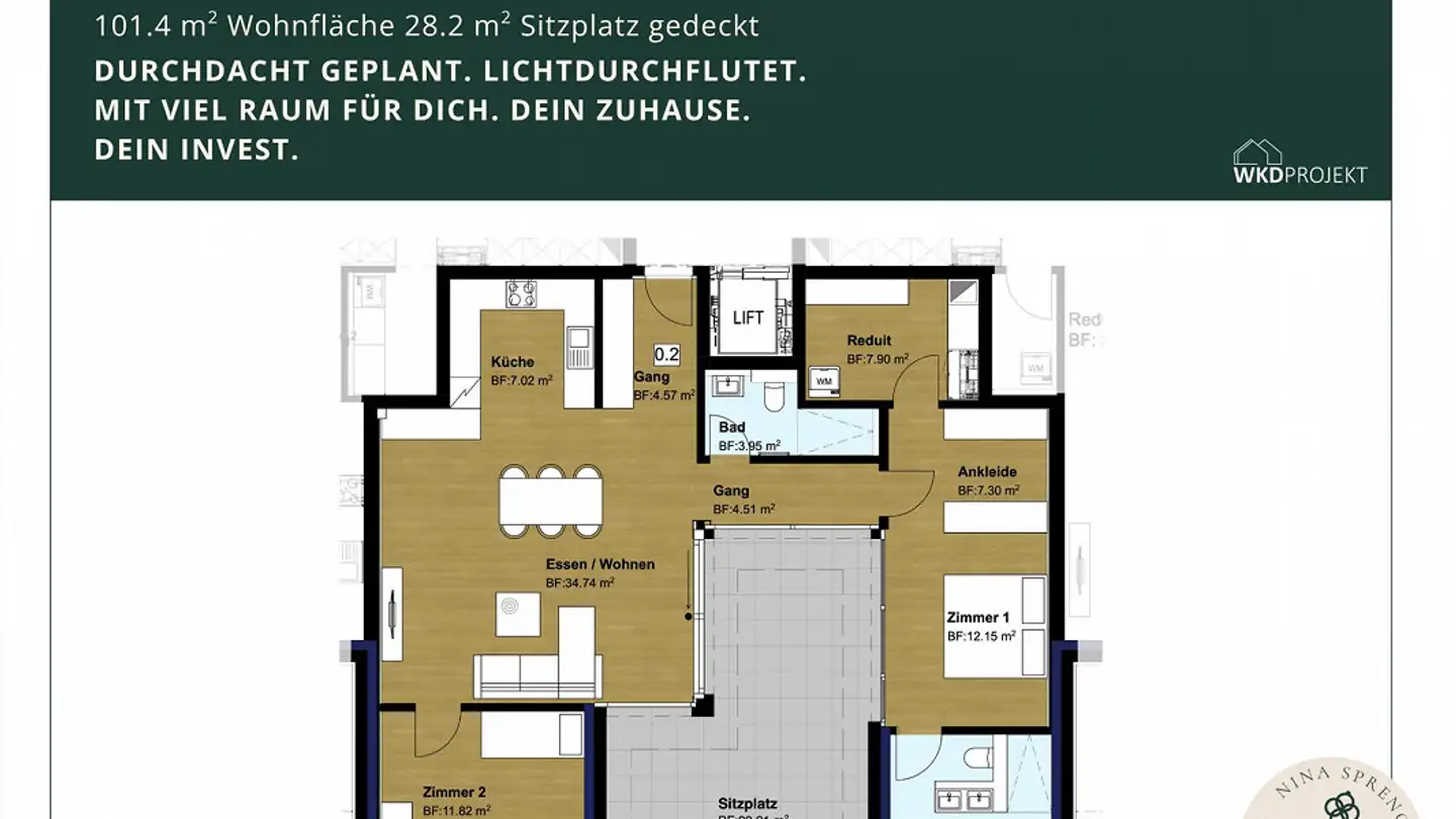 Appartamento in vendita - Hangetweg 6, 9434 Au SG - Photo 4