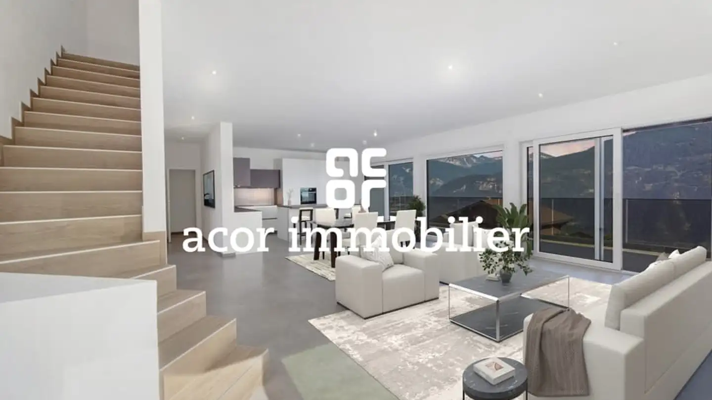 Maison individuelle à vendre - 3971 Chermignon