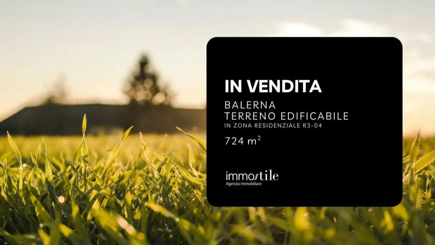 Terrain constructible à vendre - Via Al Dosso, 6828 Balerna