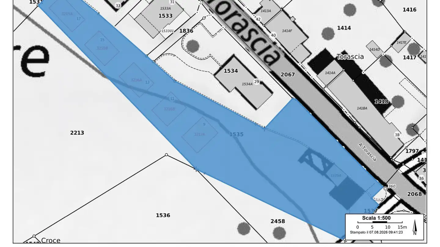 Constructible plot for sale - A Torascia 27, 6702 Claro - Photo 4