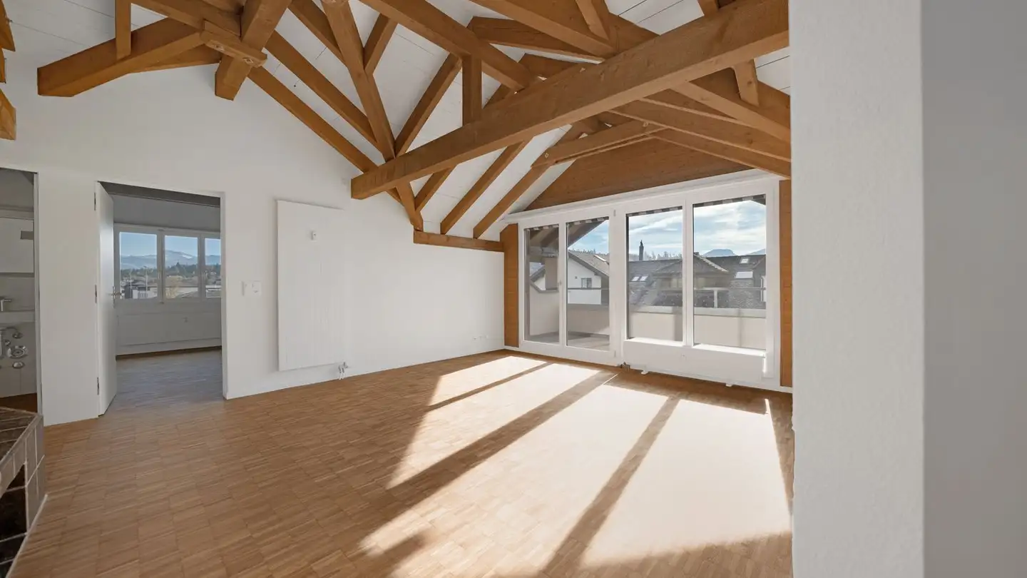 Dachgeschosswohnung mieten - Gsteigstrasse 19, 8646 Wagen