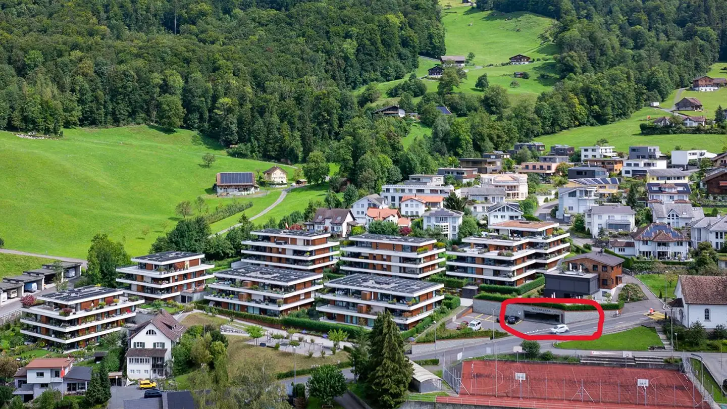 Tiefgaragenstellplatz mieten - Magdalena 6, 6432 Rickenbach b. Schwyz