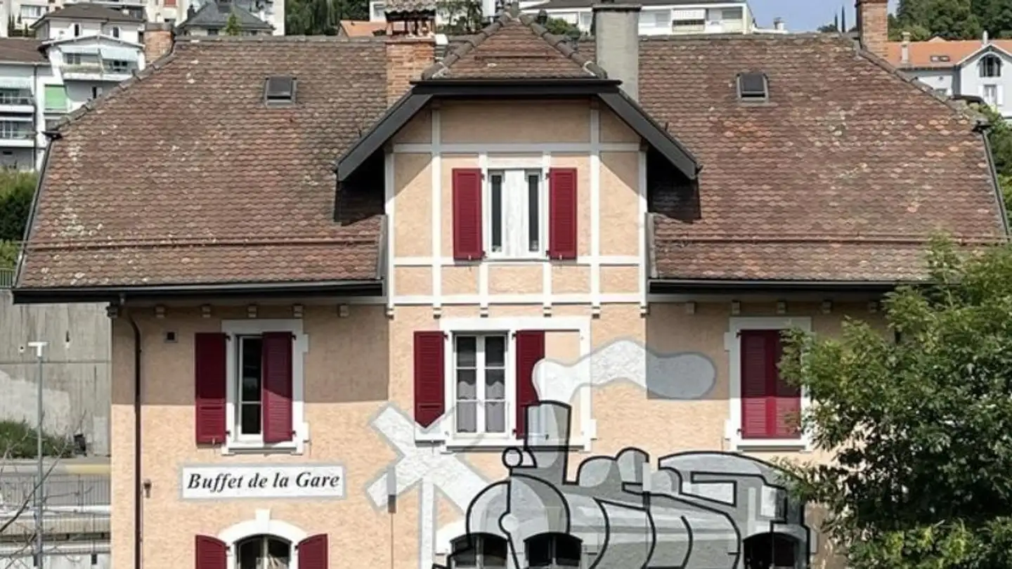 Place de parking extérieure à louer - 1095 Lutry