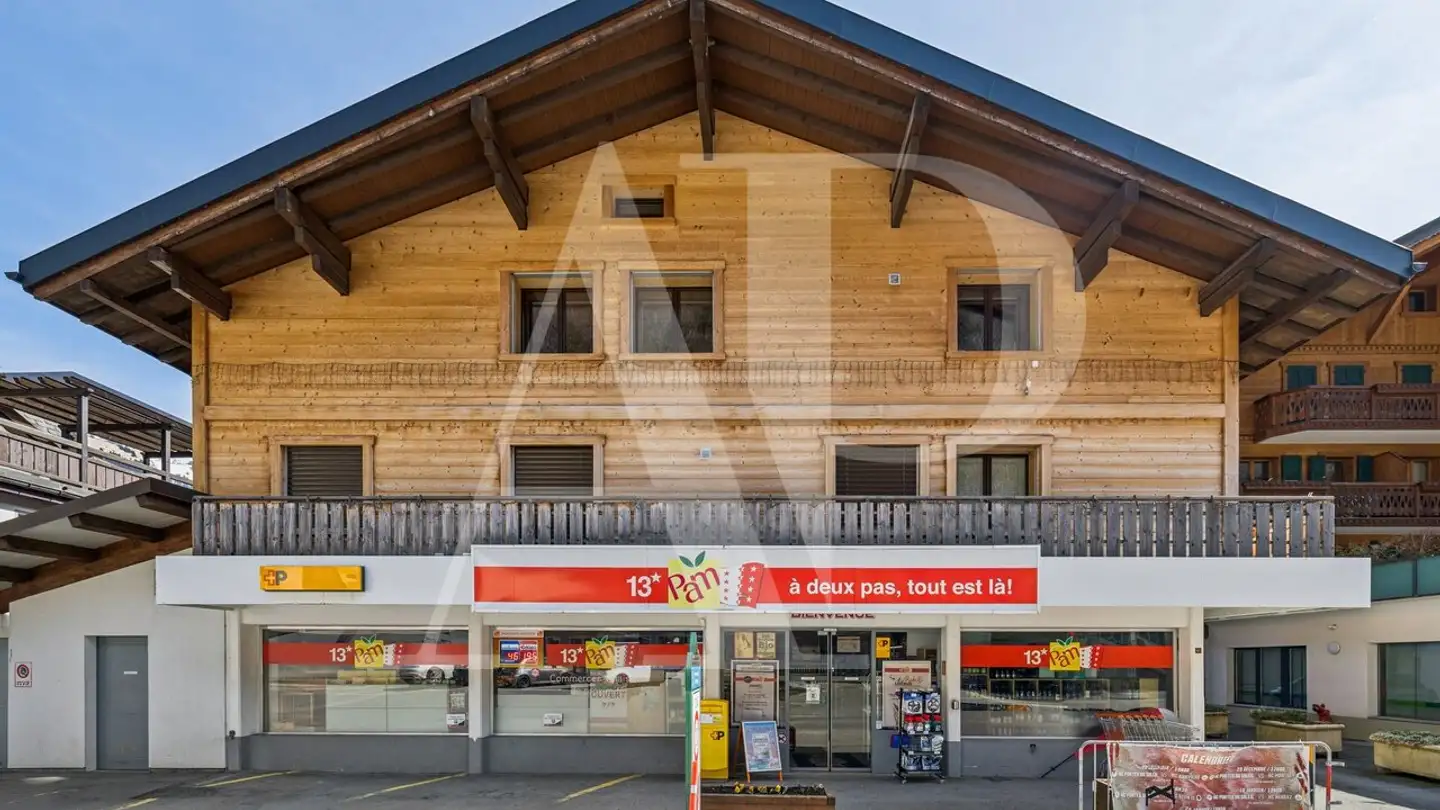 Immeuble mixte à vendre - 1874 Champéry