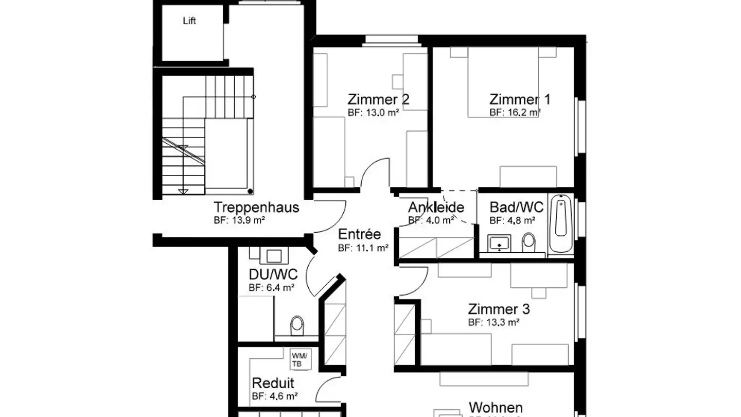 Apartment for rent - Aarauerstrasse 61a, 5018 Erlinsbach - Photo 2