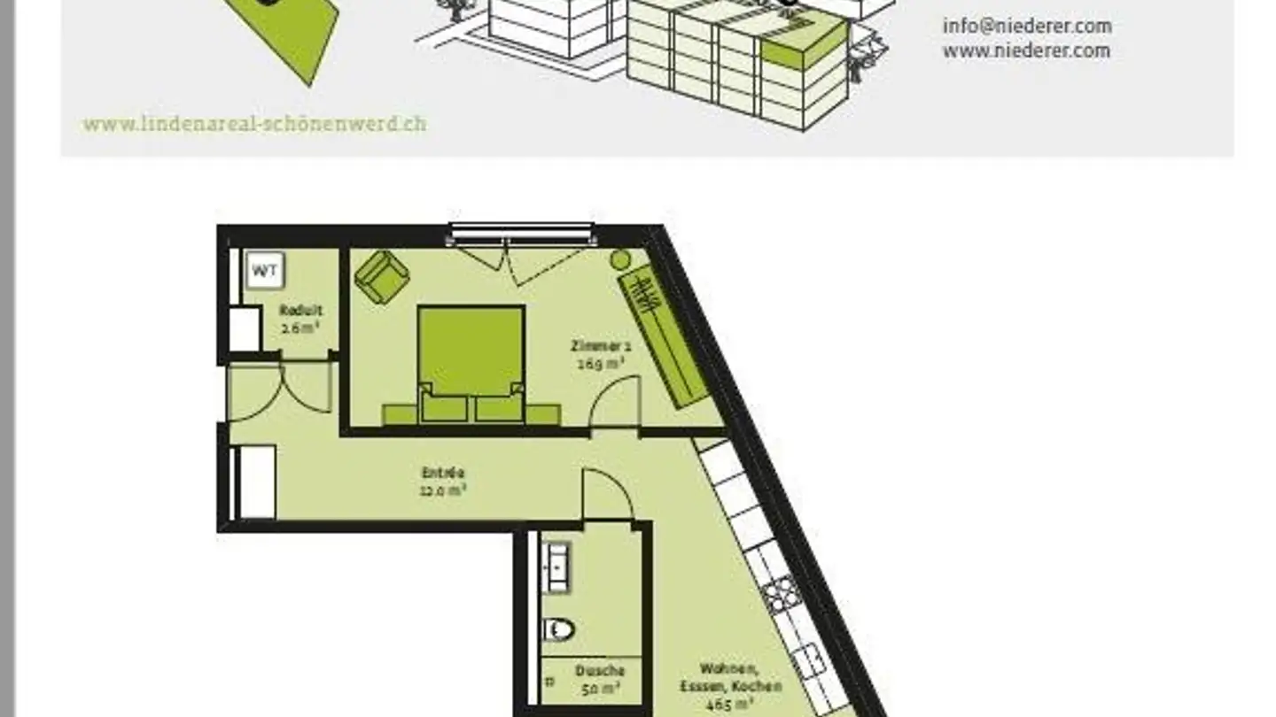 Appartamento in affitto - Bahnhofstrasse 48, 5012 Schönenwerd - Foto 2