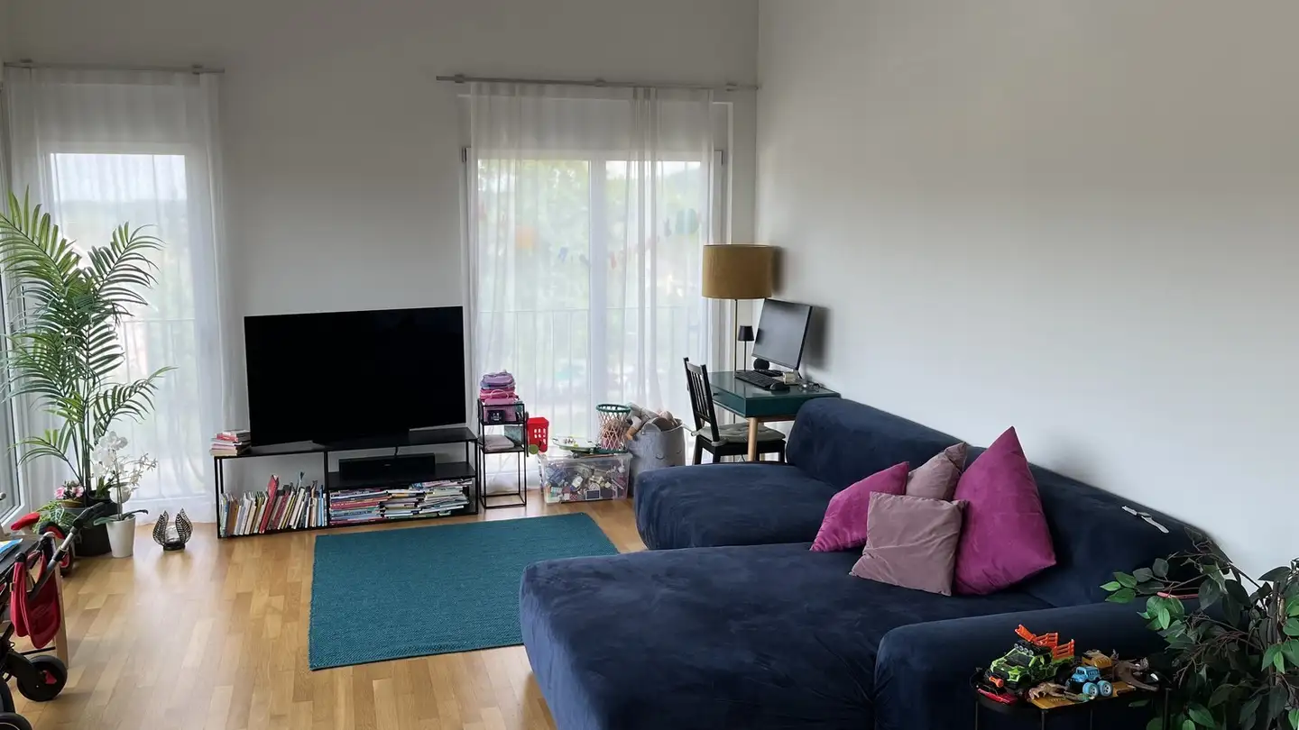 Dachgeschosswohnung mieten - Im Bruggen 26, 8906 Bonstetten