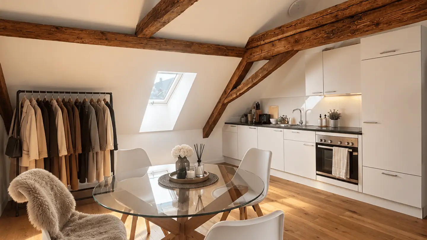 Dachgeschosswohnung mieten - Trottenweg 1, 5018 Erlinsbach - Foto 2