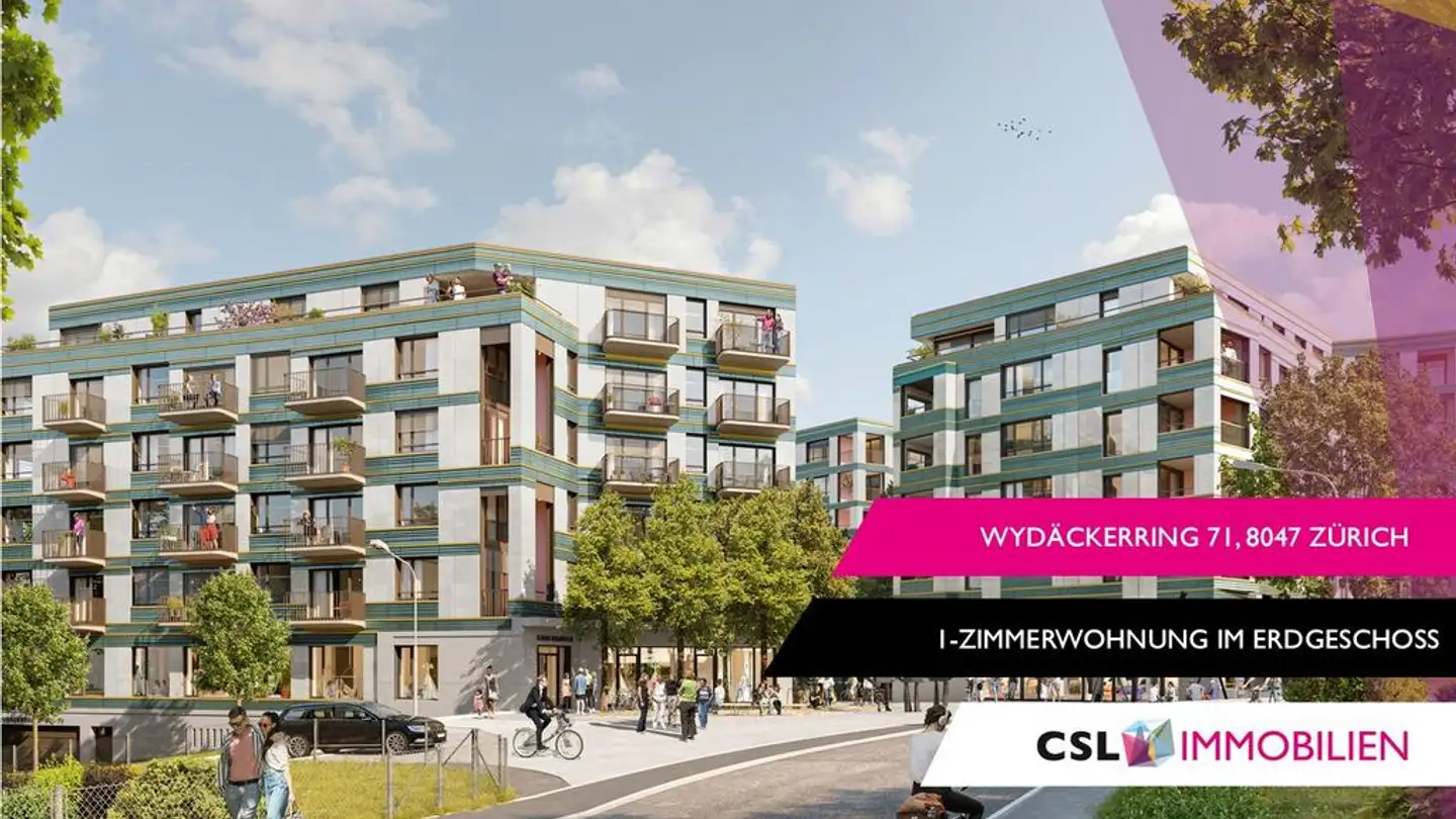 Duplex in affitto - Wydäckerring 71, 8047 Zürich